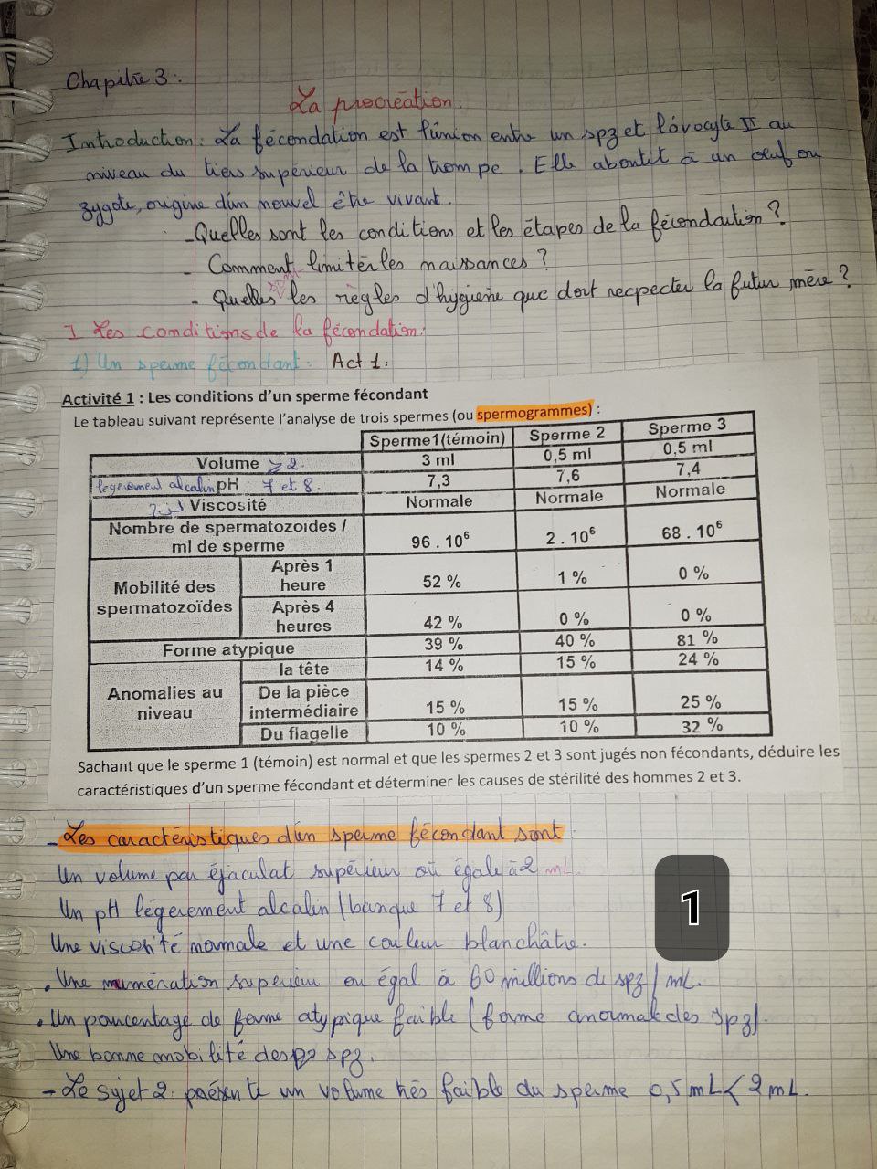 Bac Sc expérimentales Sciences SVT bac sc