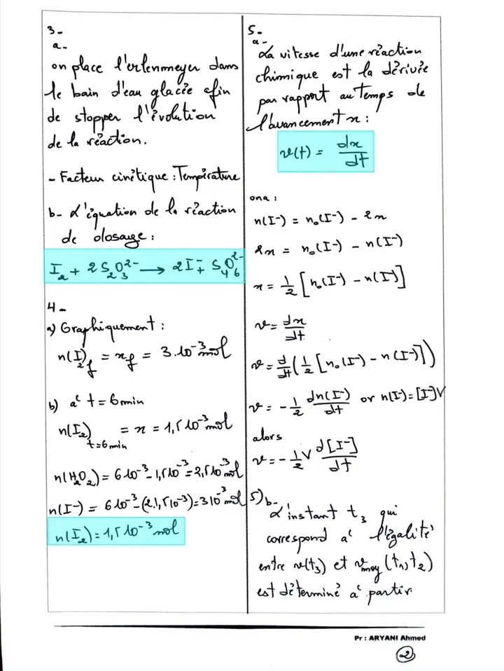 Bac Sc Exp Rimentales Physique Le Devoir Corrig Physique