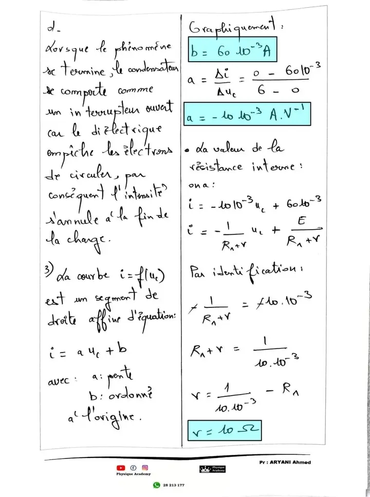 Bac Sc Exp Rimentales Physique S Rie Corrig E