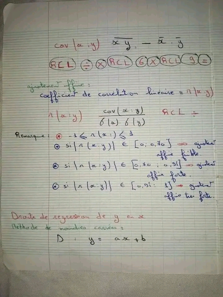 Bac Econmie Et Gestion Math Des Formules