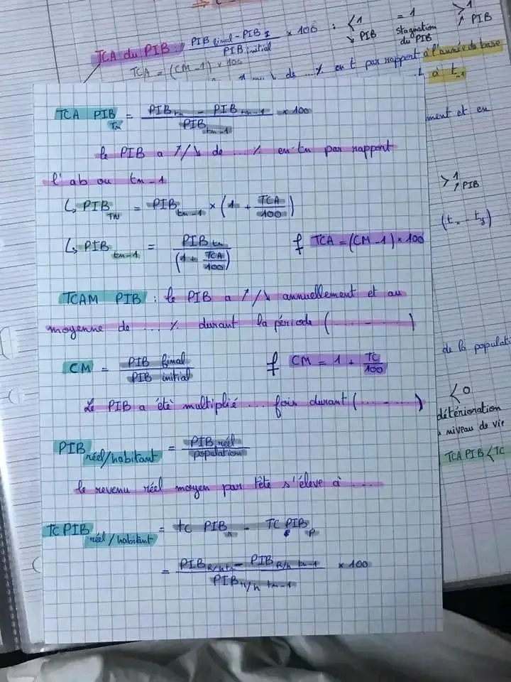 Bac Econmie Et Gestion Economie R Sum Conomie