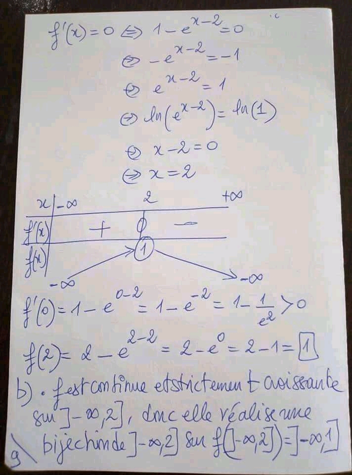 Epreuve Mathematique Session 2021+corrige