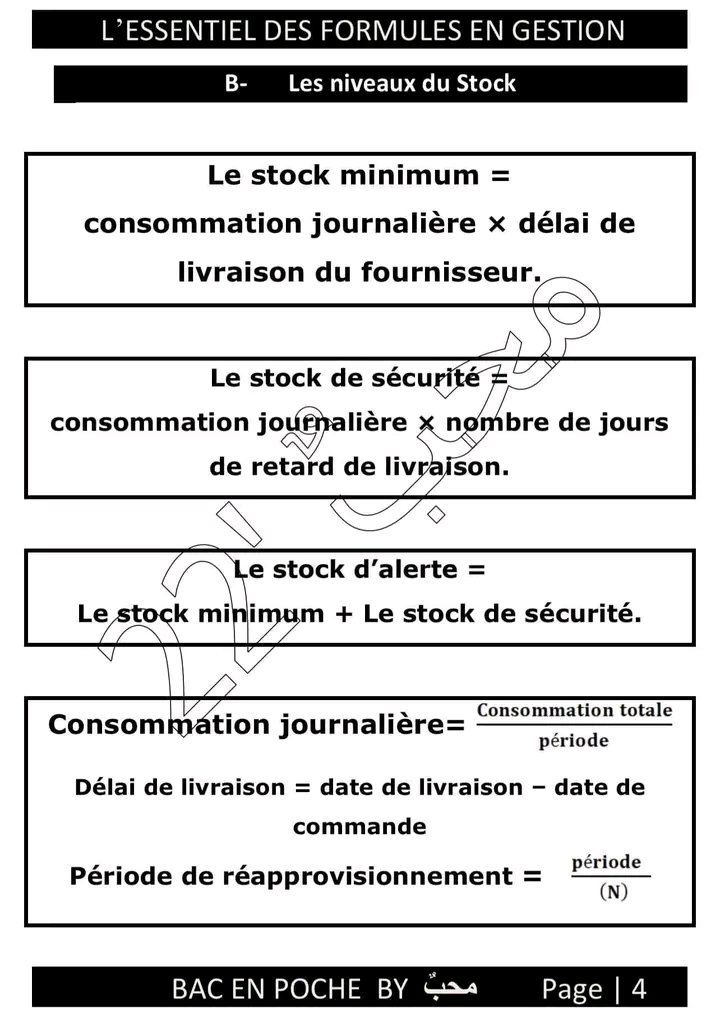 Bac Econmie Et Gestion Gestion