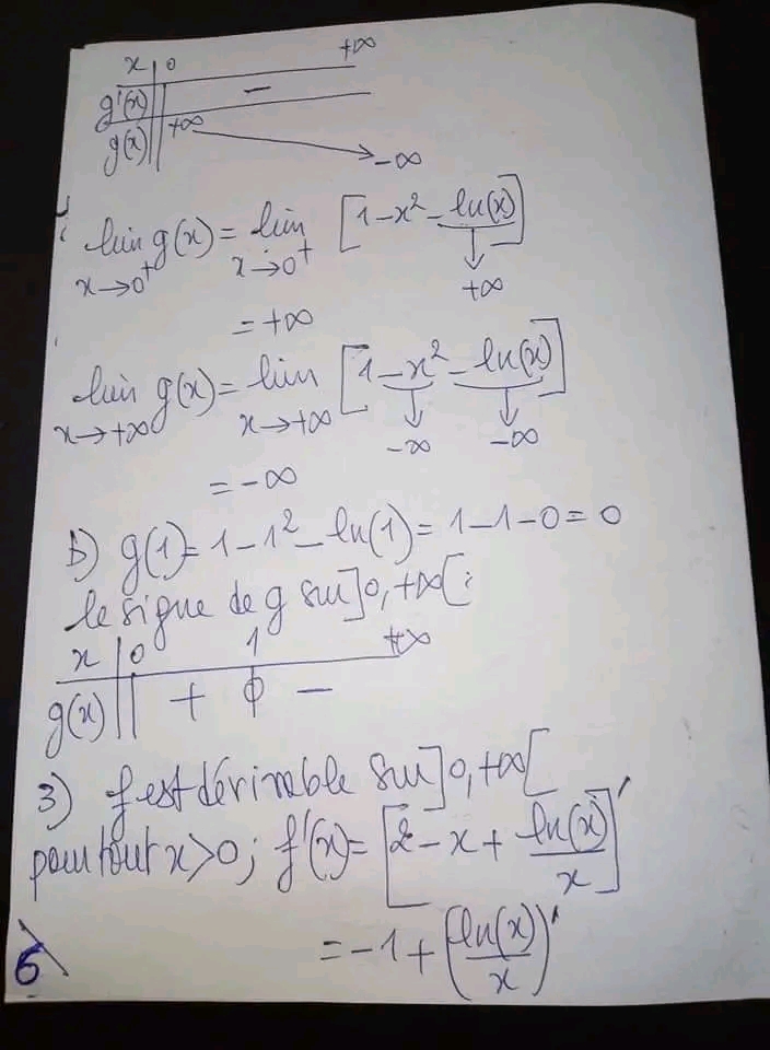 Bac Econmie et Gestion Math Série de révision etude de fonctions ...