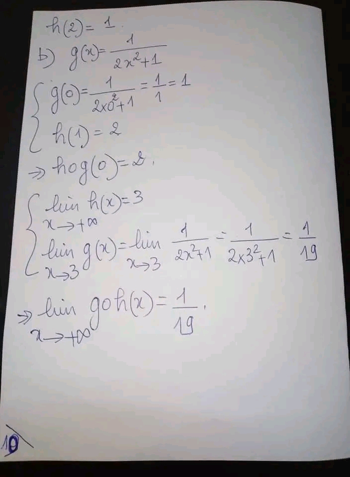 Bac Econmie et Gestion Math Série de révision etude de fonctions ...