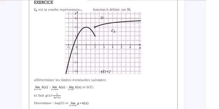 Bac Econmie et Gestion Math Série de révision etude de fonctions ...