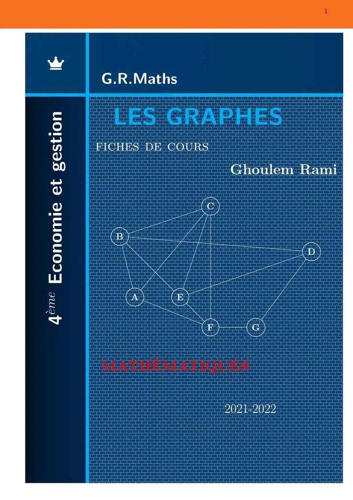 Bac Econmie Et Gestion Math Cours Complet : Les Graphes (#version\_1)