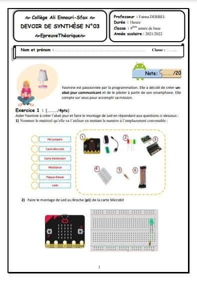 Me Informatique Devoir Me Ann E